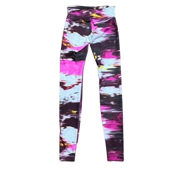 Lululemon Wunder Under Pant III Luxtreme Pigment Wind Berry Rumble Multi Size 4 - Picture 2 of 9